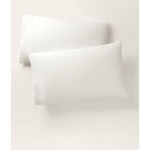 Ralph Lauren Katrine King Pillowcases Off White Embroidered Cotton Set of 2